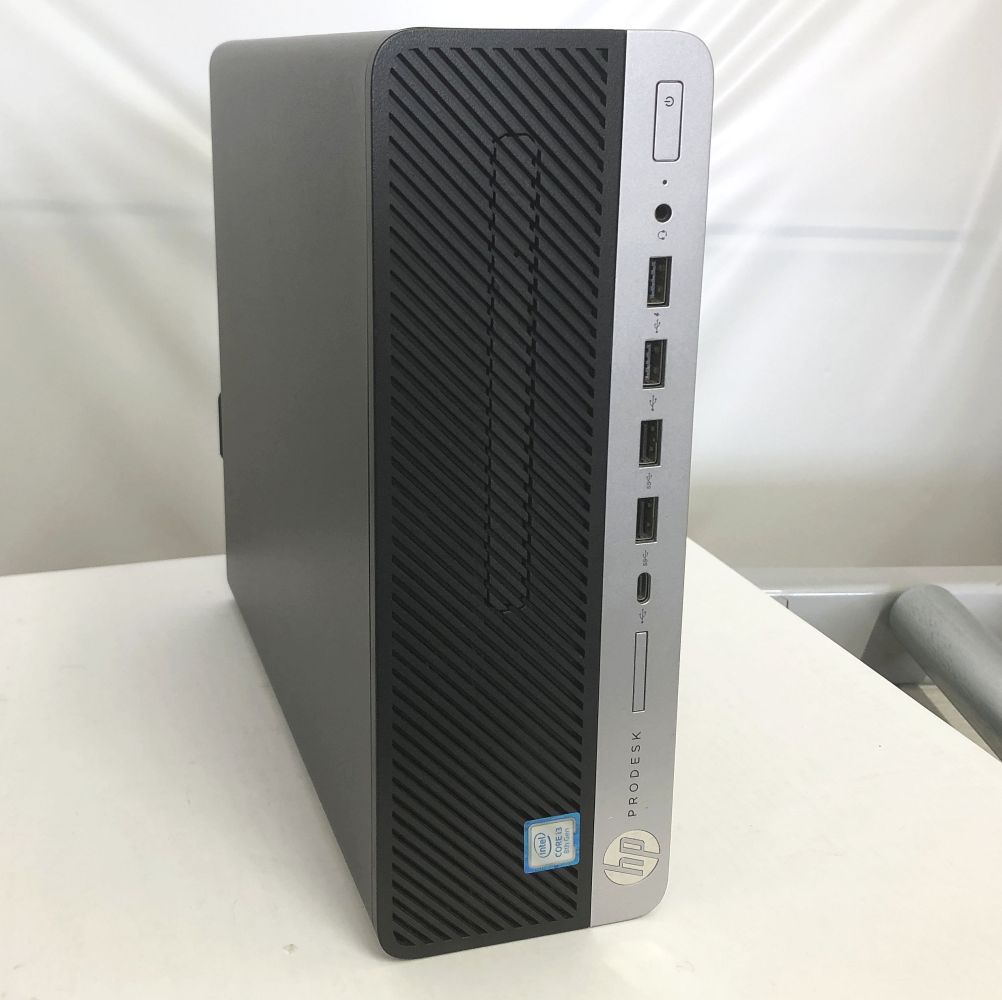 【期間限定】全品P10倍★マラソン第2弾（要エントリー）中古パソコン デスクトップPC hp ProDesk 600 G4 SFF Core i3 8100 メモリ8GB / 16GB 中古SSD M.2 PCIe128GB / 256GB Windows11 Pro 64bit【送料無料】【1年保証】