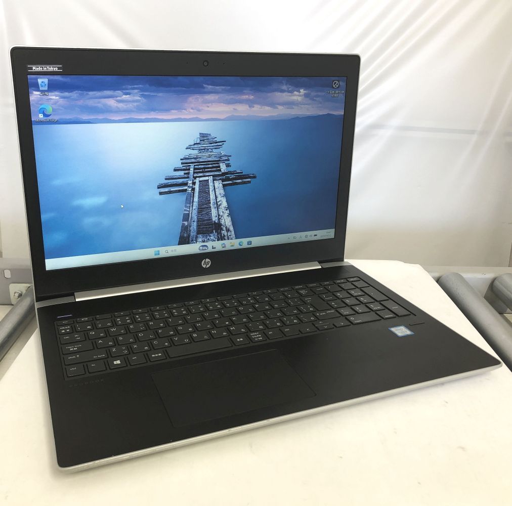中古パソコン ノートPC hp ProBook 450 G5 Core i3 7020U メモリ8GB 中古SSD M.2 SATA128GB Windows11 Pro 64bit【送料無料】【1年保証】