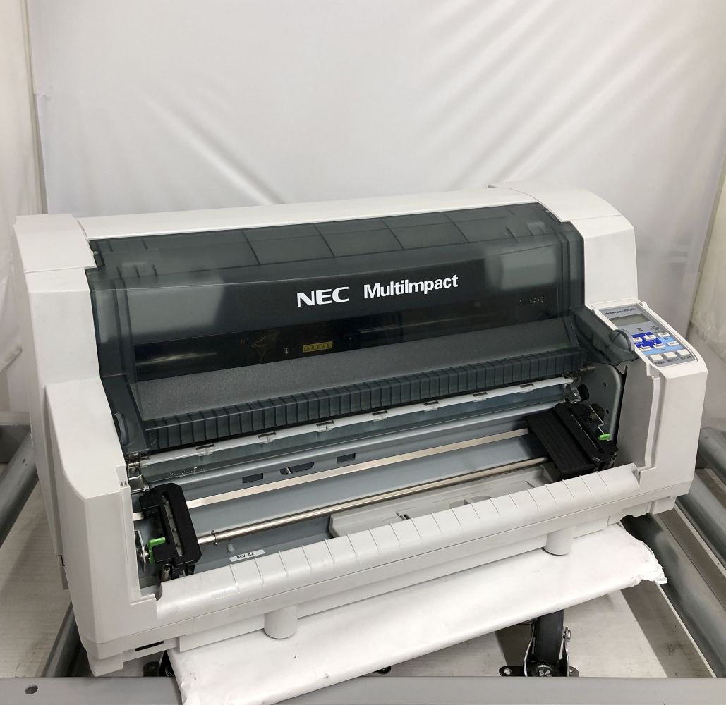 【一点抜けなし】NEC MultiImpact 700JEN PR-D700JEN ドットインパクトプリンター インクリボン欠品【貨物輸送無料】【30日引きうける】 パソコン・周辺機器-ドットプリンタ