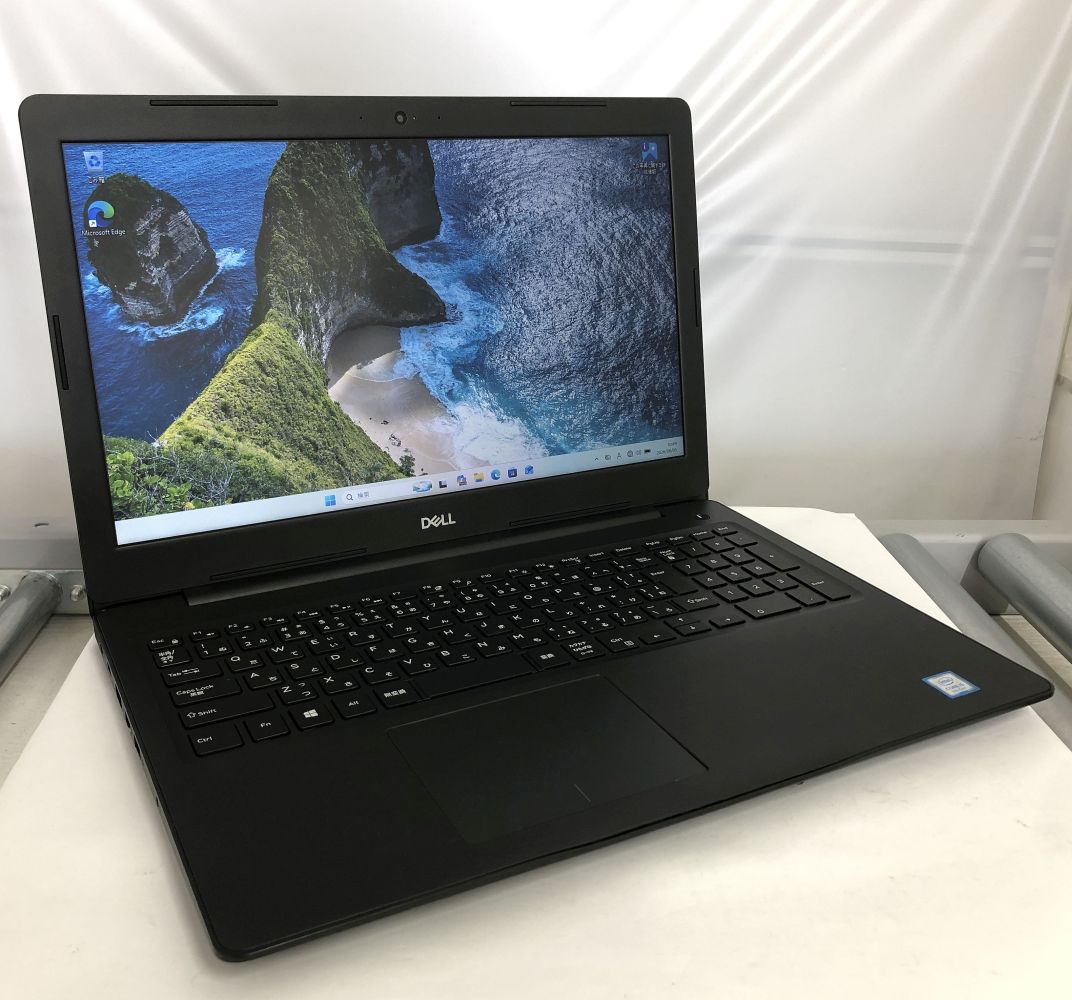 中古マイコン 万覚え帳パソコン DELL Latitude 3590 Core i5 8250U 記憶装置8GB 中古SSD M.2 PCIe256GB Windows11 Pro 64bit【貨物輸送無料】【1年引きうける】