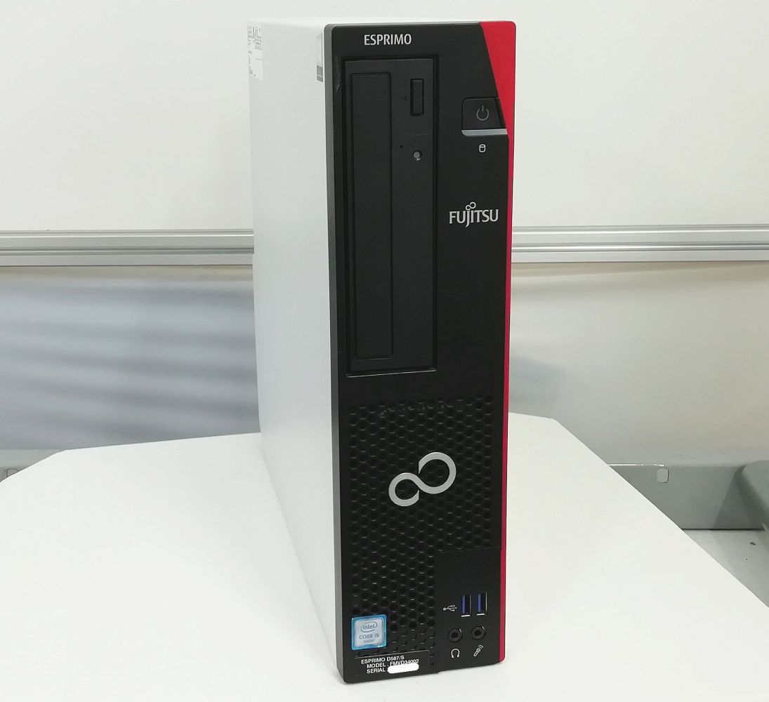 楽天市場】中古パソコン デスクトップPC FUJITSU ESPRIMO D586/PX Core i5 6500 メモリ8GB 新品SSD  2.5インチ256GB Windows 10 Pro 64bit【送料無料】【100日保証】 : 中古OA機器のナベキンファクトリー