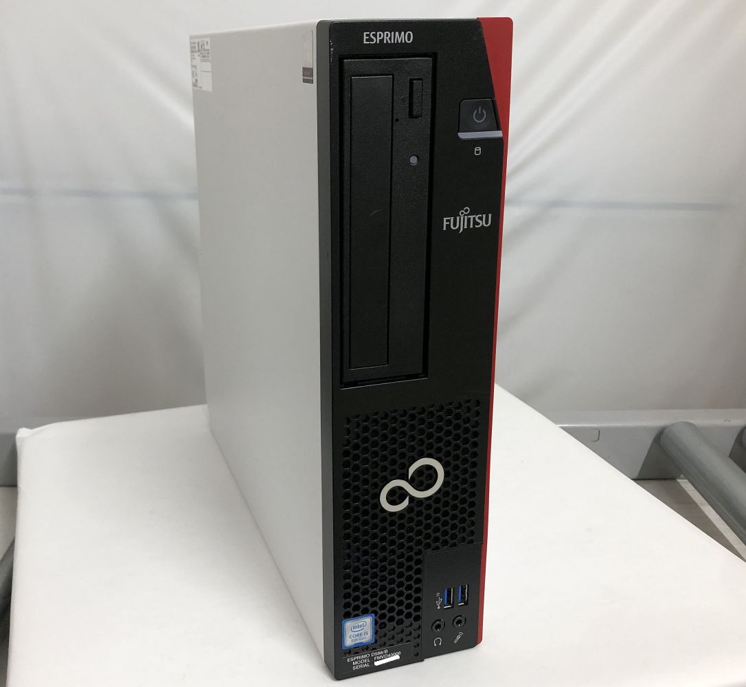 中古パソコン デスクトップPC FUJITSU ESPRIMO D588/B Core i5 9500 メモリ8GB 中古SSD256GB Windows11 Pro 64bit【送料無料】【1年保証】