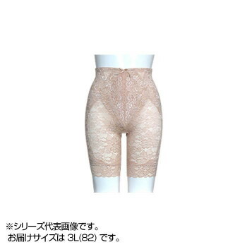 好評にて期間延長 補正下着ガードル Tamura Yauco 総レース多機能ロングガードル Tyj90 フラックスベージュ 3l 最安値で