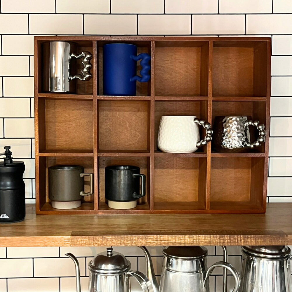 楽天市場】天然木 カップシェルフ 50×50cm【ART OF BLACK】 : ART OF BLACK