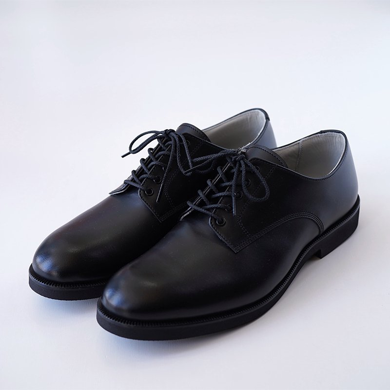 極美品】HYKE ×フットザコーチャー コラボ 革靴 黒 24㎝ size6-