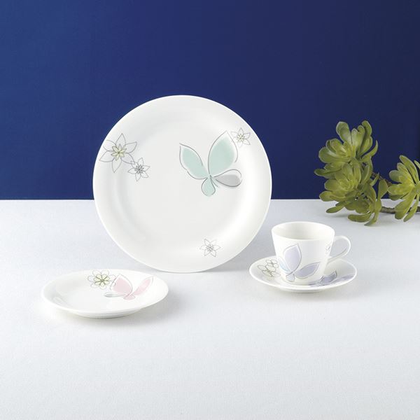 ハナエモリ ペタル サロンセット MB4401-7 日本製 金属食器 内祝い 結婚内祝い 出産内祝い 新築祝い 就職祝い 結婚祝い 引き出物 お返し 39ショップ買いまわり 39ショップ買い回り クーポン配布中