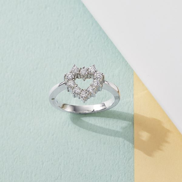 指輪 リング 高級素材使用ブランド 出産内祝い 結婚内祝い 内祝い アクセサリー 指輪 日本製 2447r 11号 ハートジルコニアリング まとめ買い10セット 新築祝い お返し 引き出物 結婚祝い 就職祝い Beachsidecliniccr Com