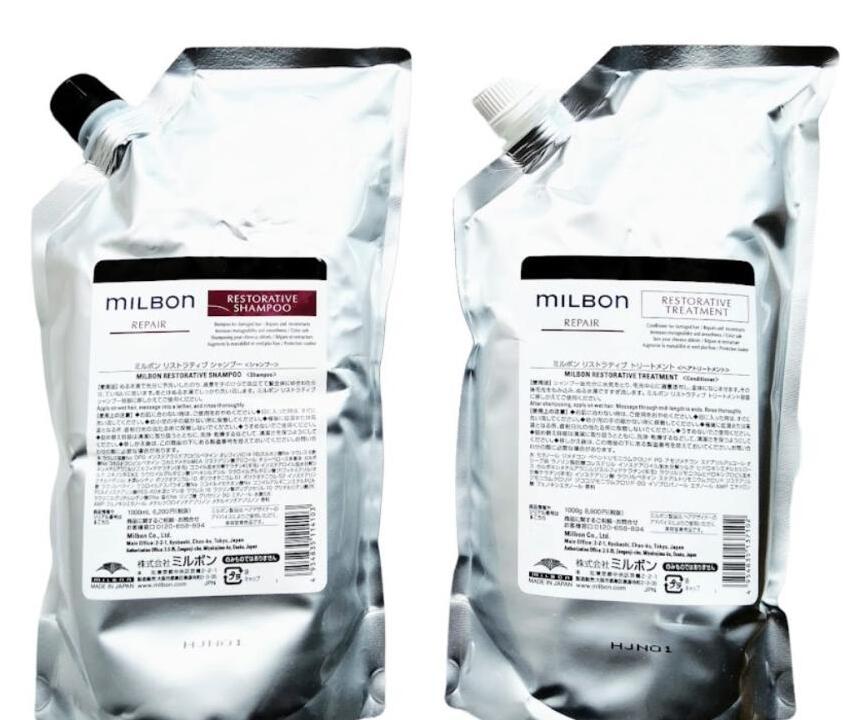 楽天市場】グローバルミルボン リストラティブ シャンプー1000ml