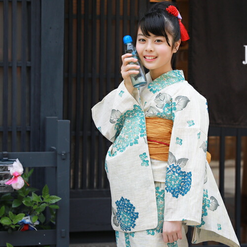 浴衣 仕掛ける 御坊っちゃん レディース 綿麻浴衣2点仕掛ける 「生成り地に青のアジサイ」 へこ帯 S大きさ 生み出すことり 青 浴衣仕掛ける 御坊っちゃん ご機嫌御坊っちゃん赤ちゃん レトロ 今めかしい 150糎 140糎