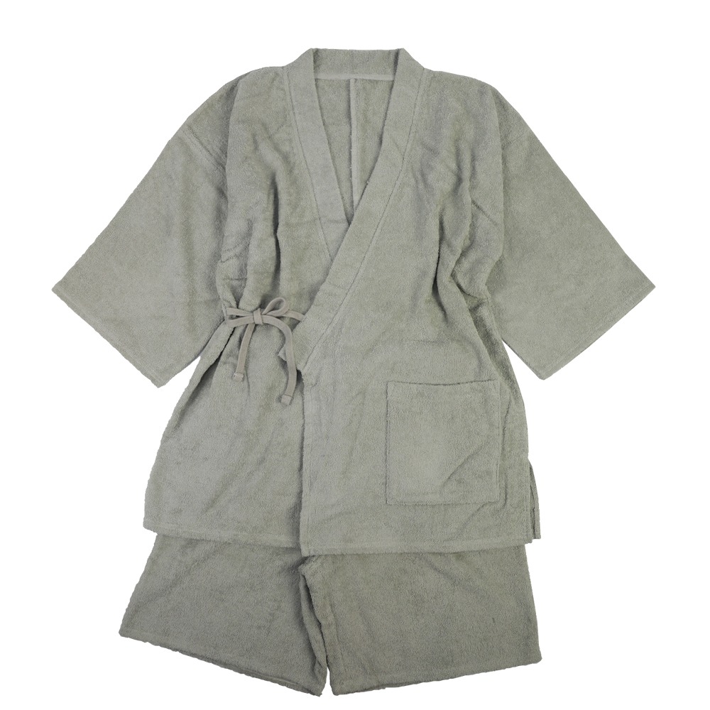 送料無料 甚平 レディース メンズ パイル地甚平上下2点セット レディース メンズ 女性 男性 甚平 パイル パジャマルームウェア Bayleafkitchen Co Uk