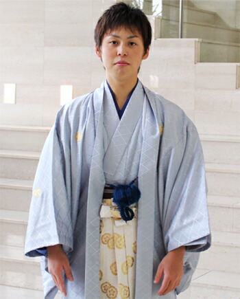 【最大20日間レンタル】 成人式 袴 卒業式 男 男物紋付羽織袴 レンタル14点フルセット