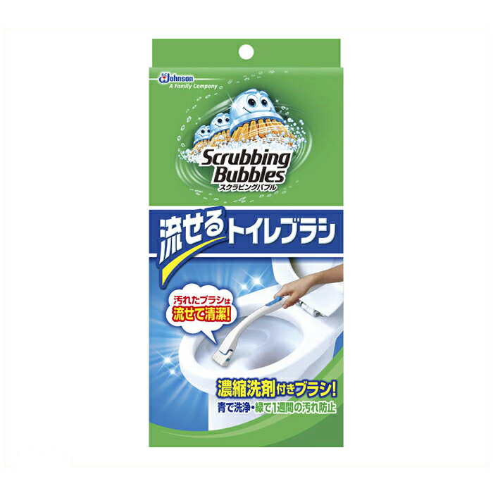 楽天市場】ジョンソン スクラビングバブル流せるトイレブラシフローラルソープ 替えジャンボパック24個 : ホームプラザナフコ楽天市場店