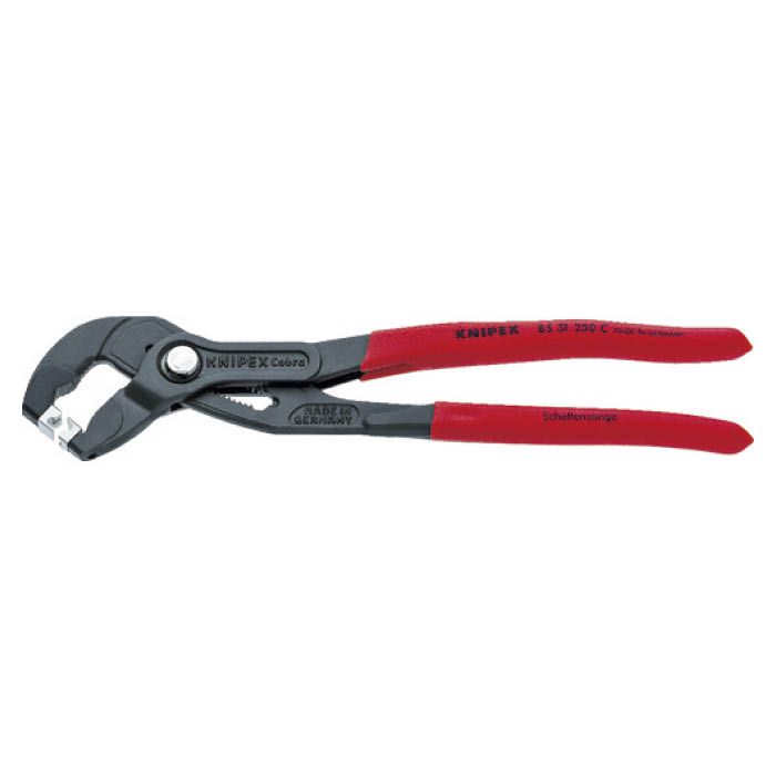 ホースクランププライヤー 7883757 ホームプラザナフコ店 T Knipex 先端のチップが回転するので どの位置にあるクランプでも安全に操作できます てこの原理を使って 軽い力で作業することができます キッチン用設備 キッチン用水栓金具 T Knipex