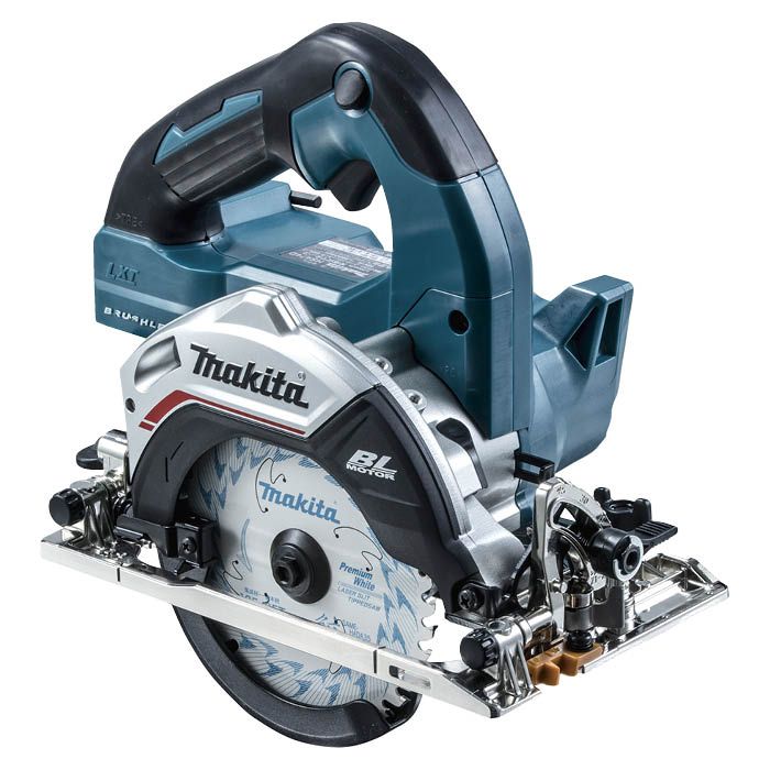 マキタ 18V申し受ける式マルノコ 125粍 鮫肌チップソー付 青 本体 HS474DZ