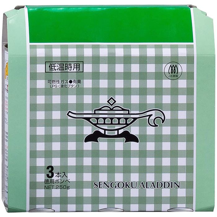 センゴクアラジン　ガスストーブ ＆ 低温時専用ボンベ3本付（24年購入新品） 楽天市場】センゴクアラジン aladdin ガスボンベ SAG-B3P アラジン