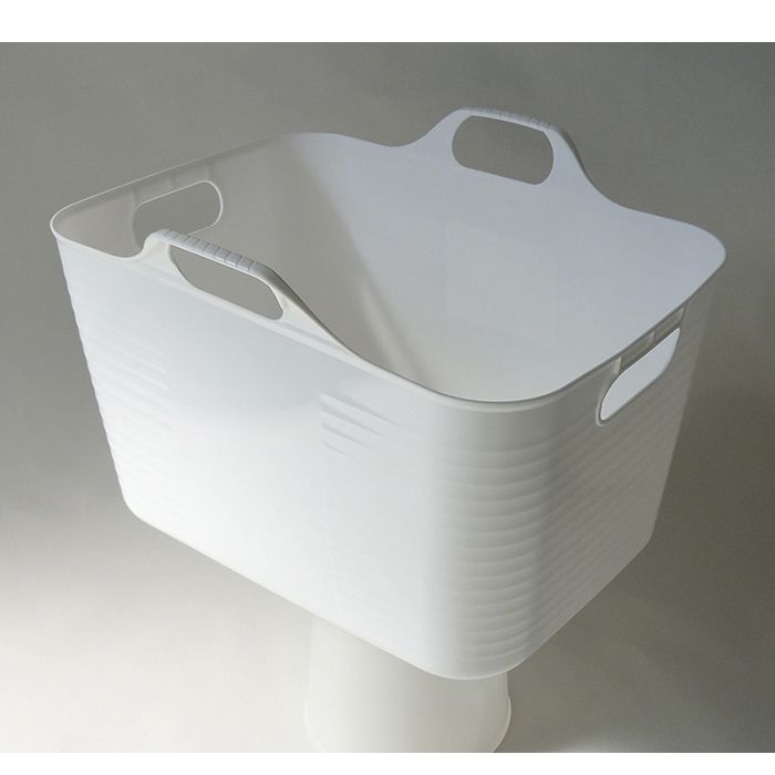 2円 宅配便配送 Nソフトバスケット ホワイト