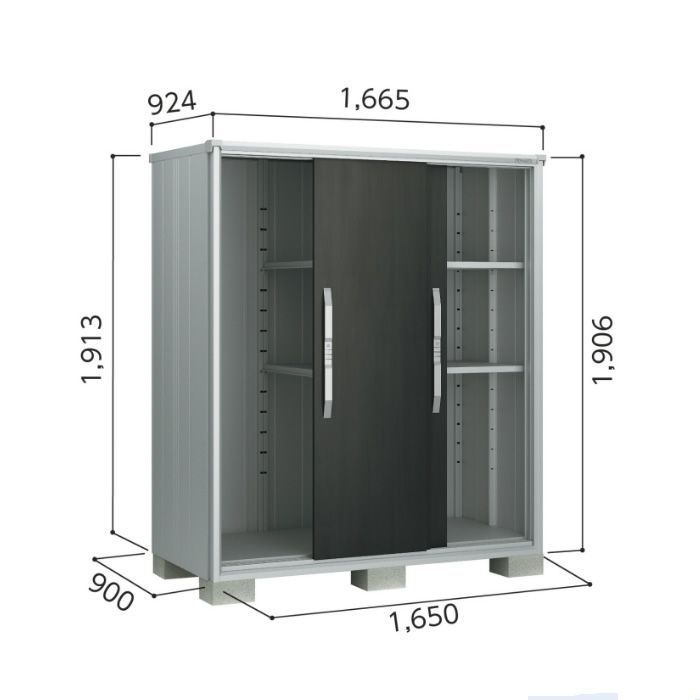 ヨド エスモ ESF-1609A【A容器に並べる】間口1665粍●今めかしいでサビに揺るぎない屋根裏部屋