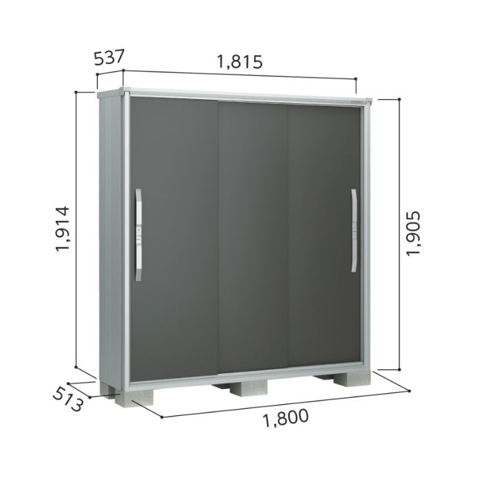 ヨド エスモ ESF-1805A【A容器に並べる】間口1815粍●今めかしいでサビに揺るぎない屋根裏部屋