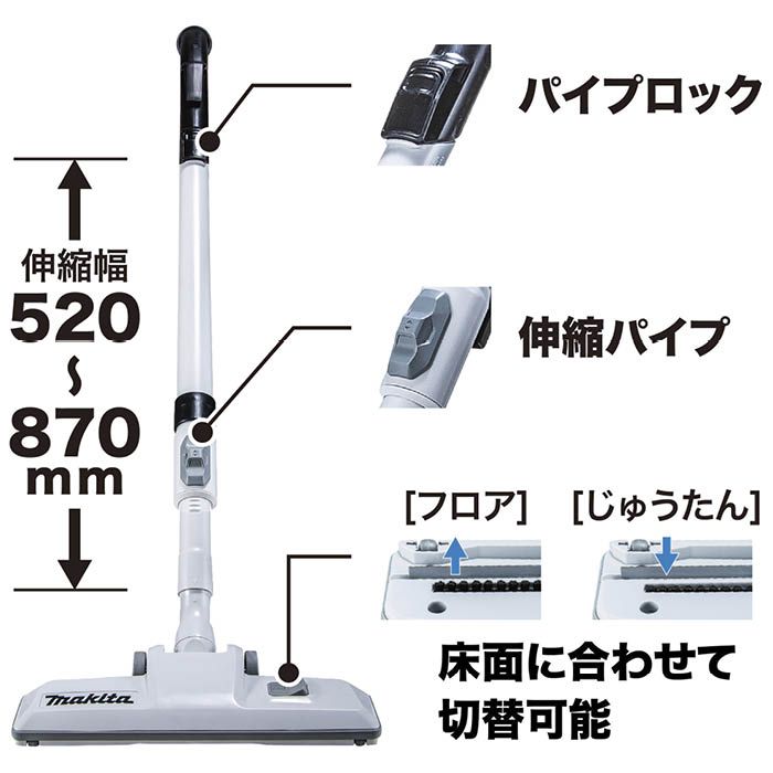 ○手数料無料!! マキタ 40V充電式集じん機 VC005GZ fucoa.cl