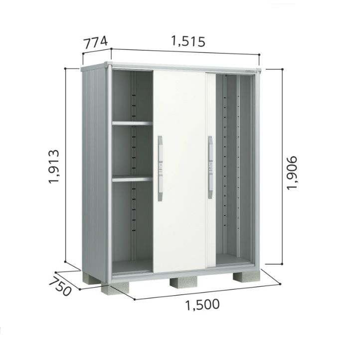 ヨド エスモ ESF-1507A【A容器に並べる】間口1515粍●今めかしいでサビに揺るぎない屋根裏部屋