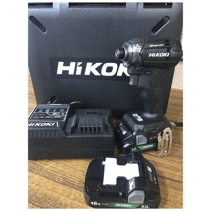 HiKOKI（ハイコーキ） インパクトドライバ WH18DC（NBK）