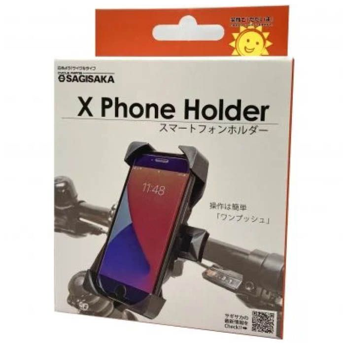 楽天市場】自転車 スマホホルダー X Phone Holder ブラック