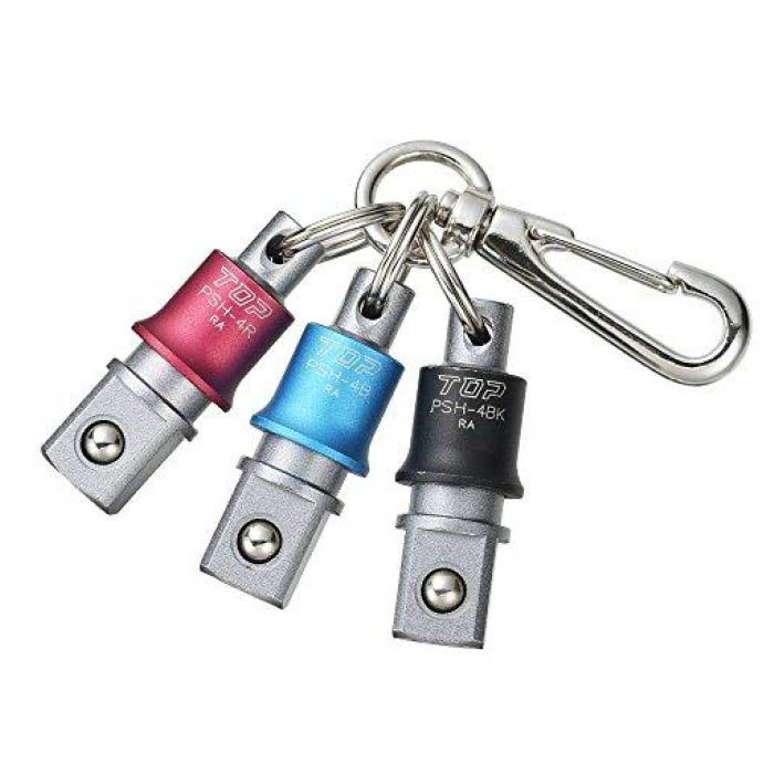 トップ工業 携帯インパクトソケットホルダー3組 PSH－4BRBKN