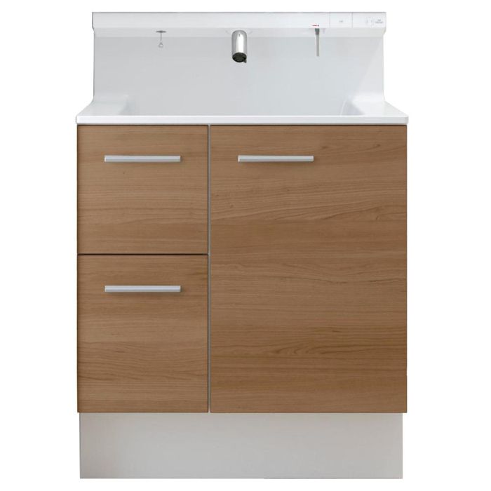 LIXIL R1シリーズ75cm化粧台(タッチレス水栓)チェリー R1H1-755JY-AU/JY2FC|ホームプラザナフコ店