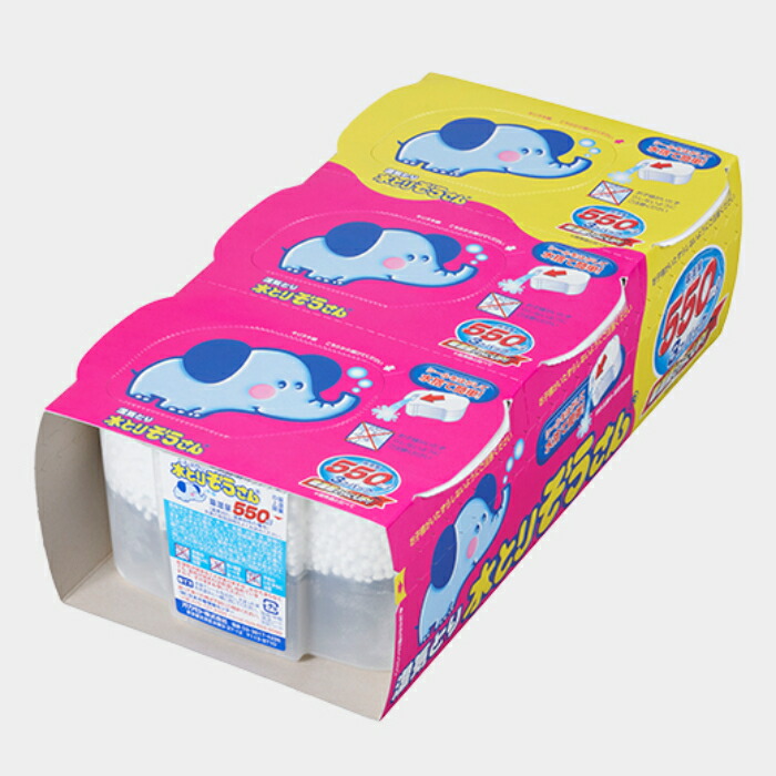 楽天市場】水とりぞうさん 550ml*3個入 【水とりぞうさん】 除湿剤