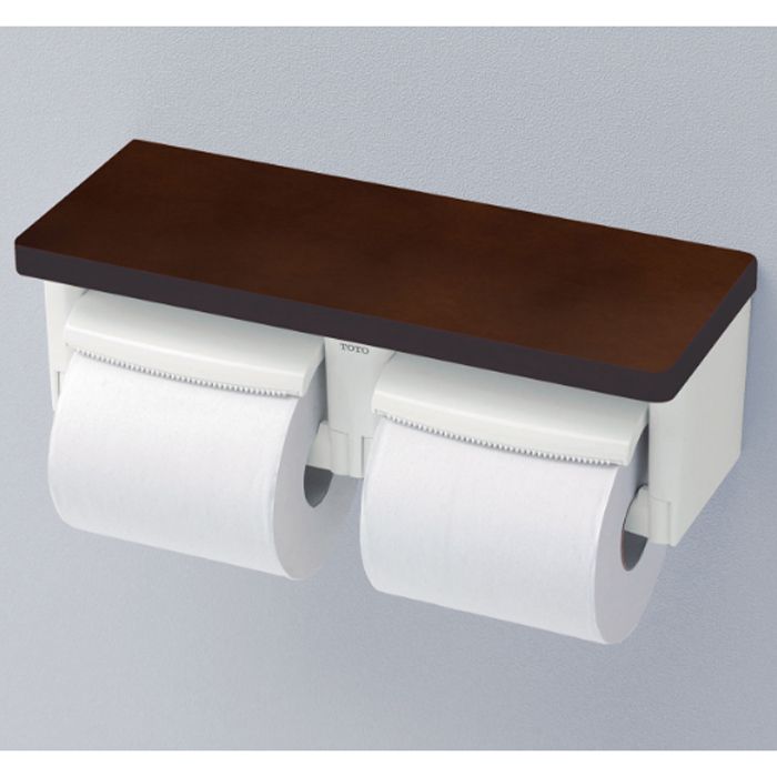 TOTO 棚付二連紙巻器 YH600FMR#MW