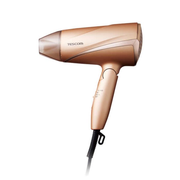 テスコム プロテクトイオン 折りたたみ軽量ドライヤー TD860A-K プロテクトイオン ヘアドライヤー ヘアドライヤー｜TD860A-K｜美容