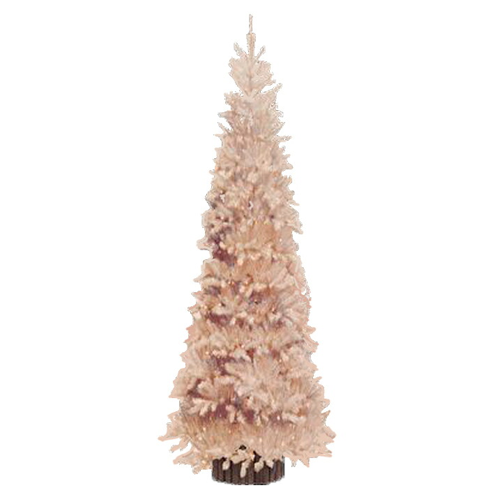 クリスマスツリー ハーフ 120cm ラテ