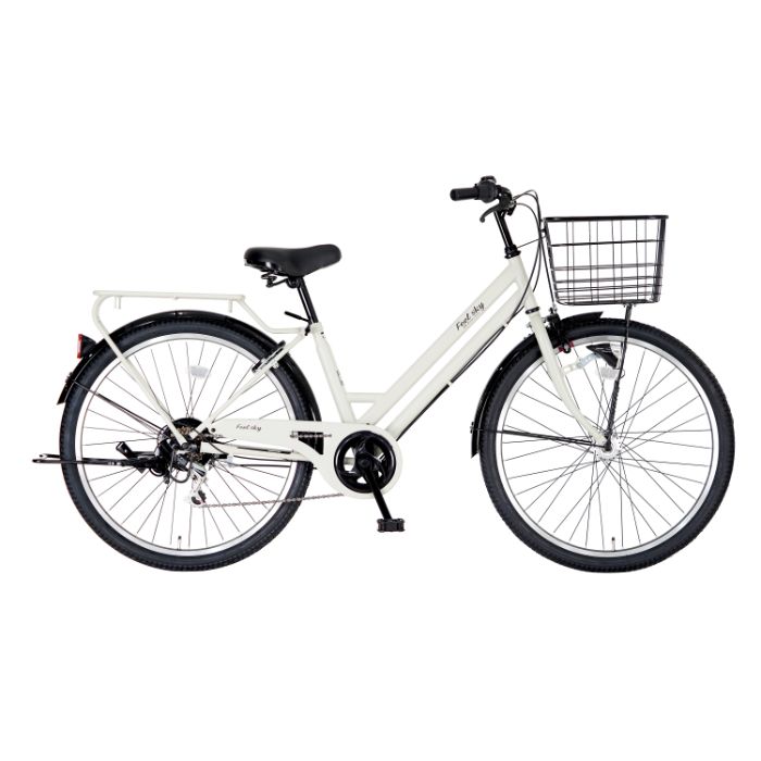 J089☆使用感有り☆普通自転車☆FAT CAT☆ダイナモライト☆変速なし