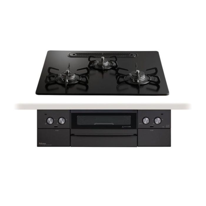 パロマ ビルトインコンロ　WITHNA PD-829W-U60GZ12A13A｜ホームプラザナフコ店