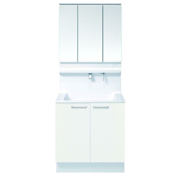TOTO 洗面かざり付ける台オクターブLite W750 広広とした三面鏡 2枚扉 LDSF075BAGDN1+LMFS075A3GLC1G