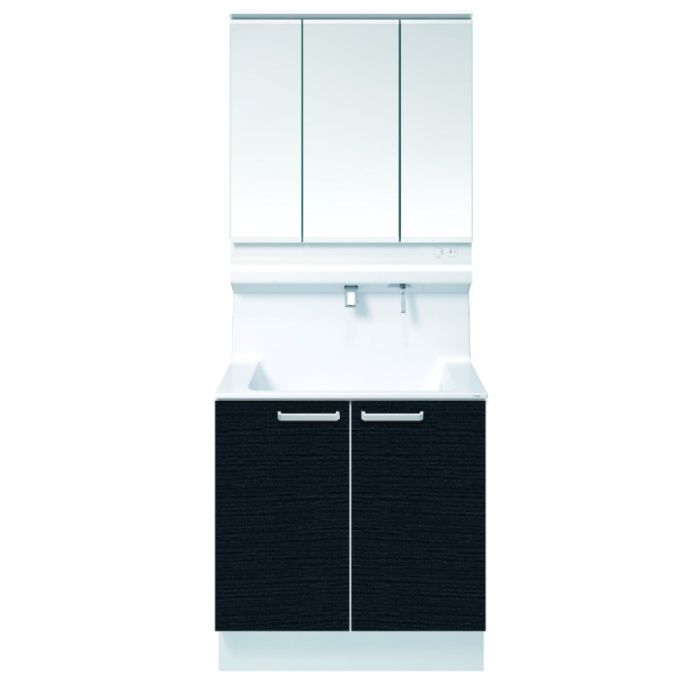 TOTO 洗面化粧台オクターブLite　W750　スイング三面鏡　2枚扉（寒冷地仕様） LDSF075BAGDS1+LMFS075A3SLC1G
