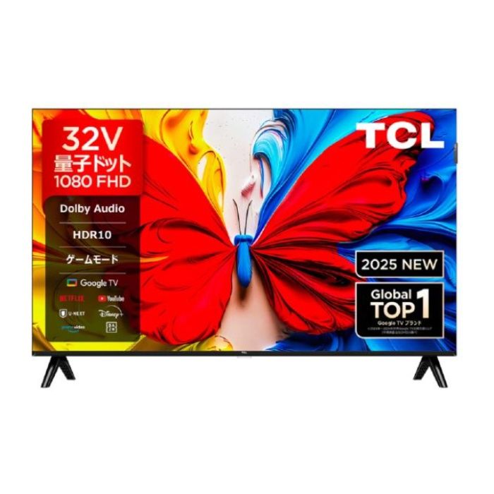 【美品】TCL 32V型 液晶テレビ Google TV 32S5402 TCL S5402-Google TV-32/40インチFHDテレビ｜TCLジャパン