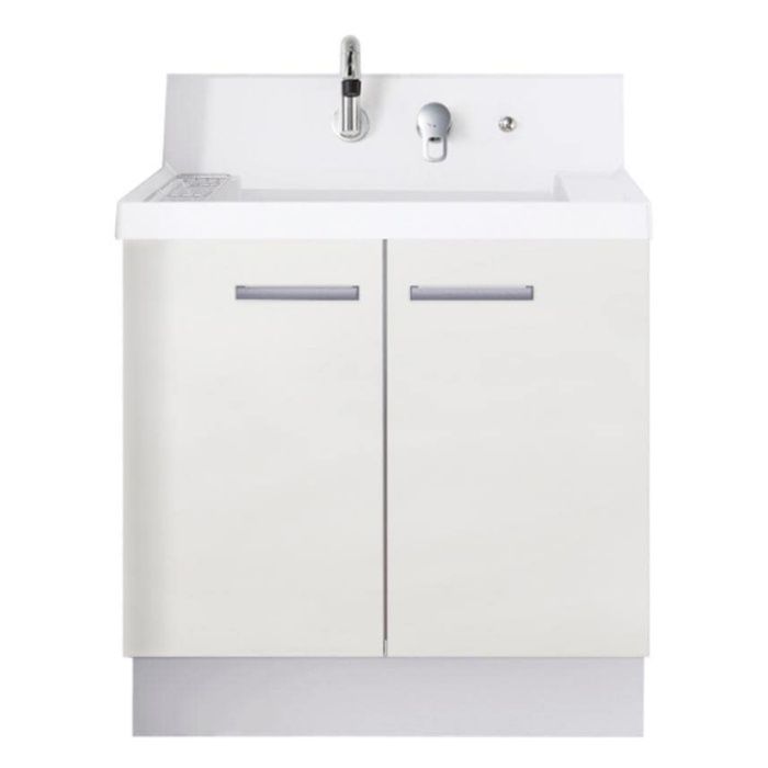 LIXIL K1シリーズ75cm洗面台 扉タイプ グロスホワイト K1N5-755SY/YS2H