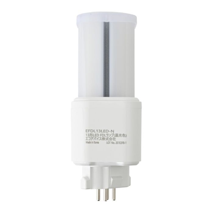 楽天市場】エコデバイス EFDL13LED-N [LEDコンパクト形 FDLランプ13形