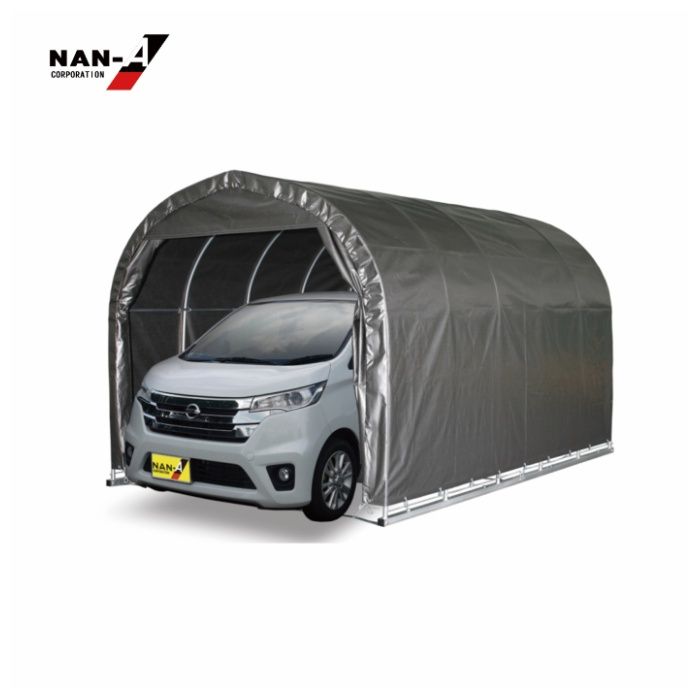 南榮工業 パイプ車庫 2540B MSV ベース式 軽自動車用|ホームプラザナフコ店