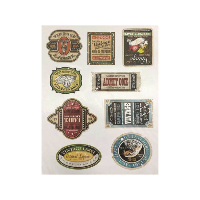 楽天市場 ヴィンテージステッカー Nvs 005 ホームプラザナフコ楽天市場店