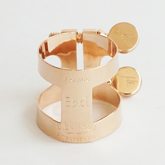 クラリネットリガチャー ゴールド BUZZ E♭クラリネットリガチャー ゴールド GP S｜ 管楽器専門店