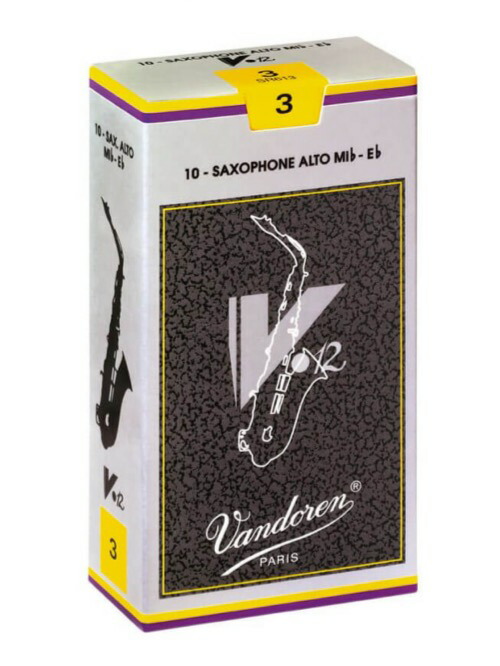 Vandoren（バンド-レン）アルトサックス用リード 強度: 3 1/2 2箱 vandoren Vandoren / バンドーレン アルトサックスリード