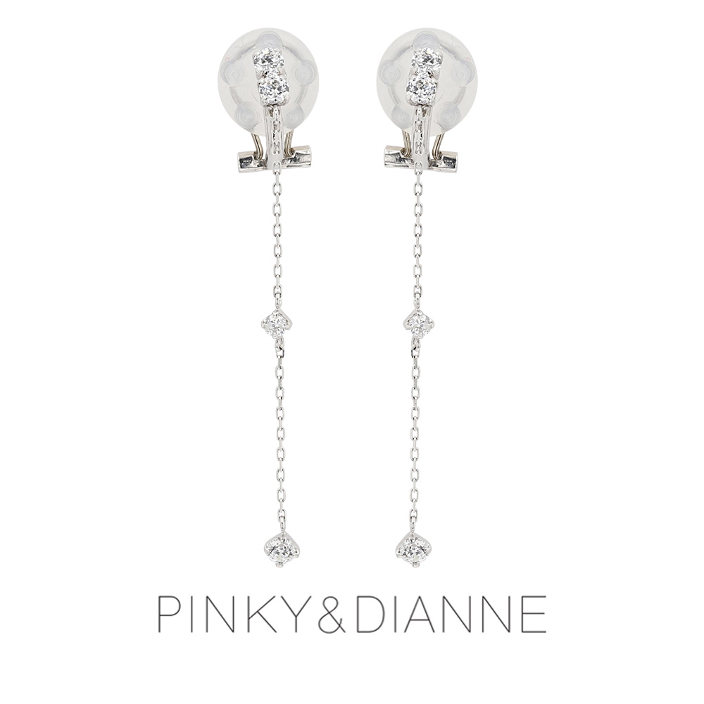 【マラソン期間P10倍!!】ピンキー&ダイアン PINKY&DIANNE イヤリング シルバー キュービックジルコニア ジュエリー verpd52245 クリスマス