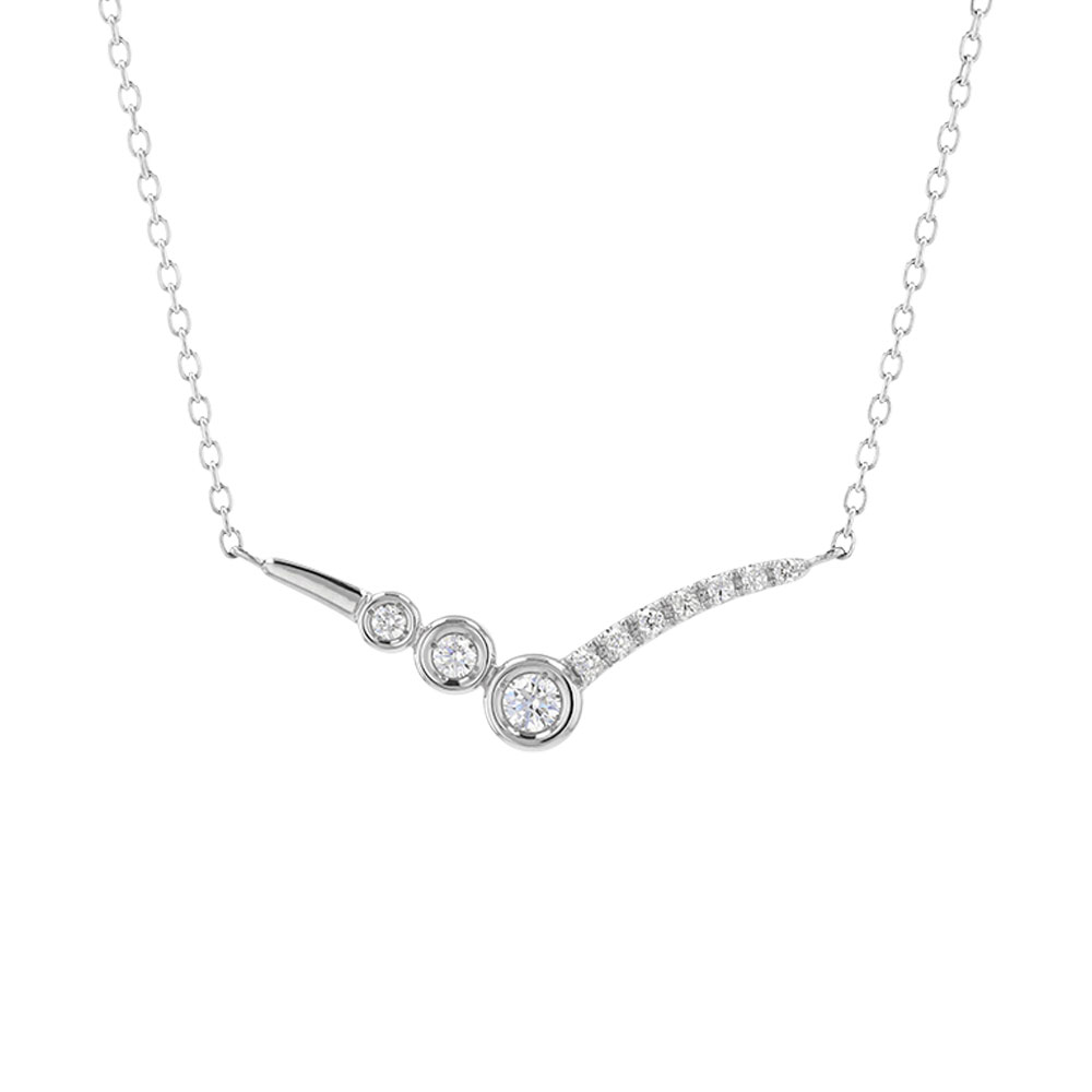【最大P10倍!! 7/19 20:00-7/26 01:59】【正規品】スイートテン・ダイヤモンド Sweet 10 Diamond プラチナ ダイヤモンド ペンダント ネックレス 10石 記念日　V字　おしゃれ　プレゼント　pcsd20139｜NAGAHORI ONLINE SHOP