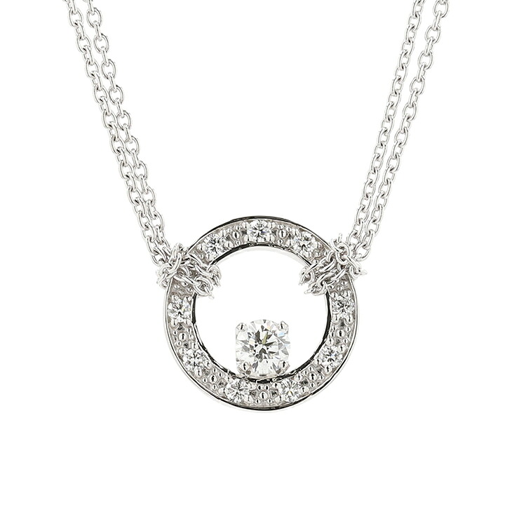 【正規品】スイートテン・ダイヤモンド Sweet 10 Diamond プラチナ ダイヤモンド ペンダント ネックレス 10石 記念日 華やか ご褒美 クリスマス　pcsdg20132｜NAGAHORI ONLINE SHOP