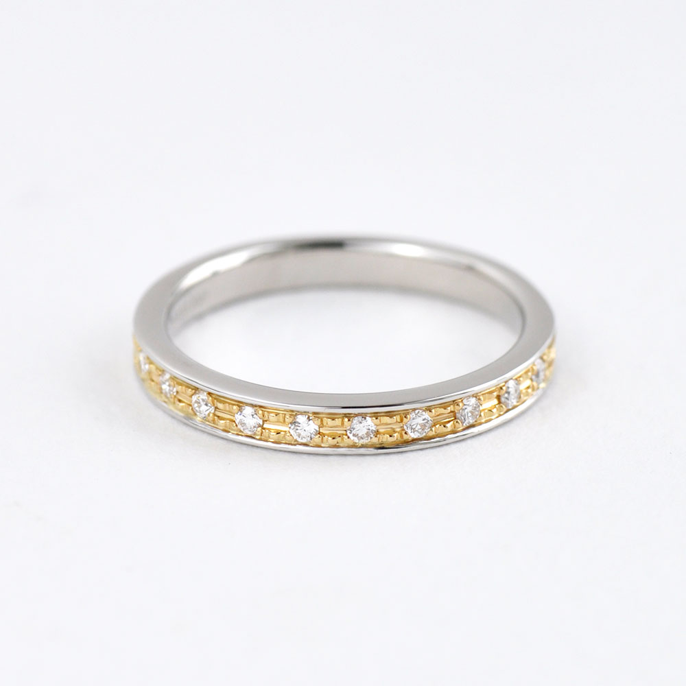 【正規品】スイートテン・ダイヤモンド Sweet 10 Diamond プラチナ 18金イエローゴールド リング ダイヤモンド コンビ 10石 記念日 10周年 mrsd10114 クリスマス 90,750円