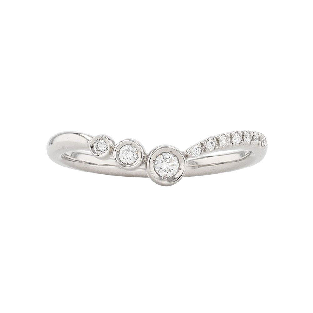 【最大P10倍!! 7/19 20:00-7/26 01:59】【正規品】スイートテン・ダイヤモンド Sweet 10 Diamond プラチナ ダイヤモンド リング 10石 記念日 カーブ prsd10106|NAGAHORI ONLINE SHOP