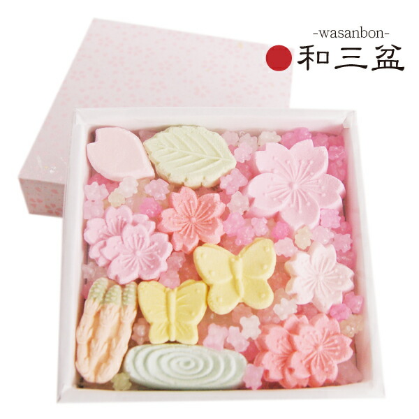 有名ブランド 和三盆 ばいこう 金平糖 干菓子 さぬき和三盆 和三盆糖 桜づくし 菓子