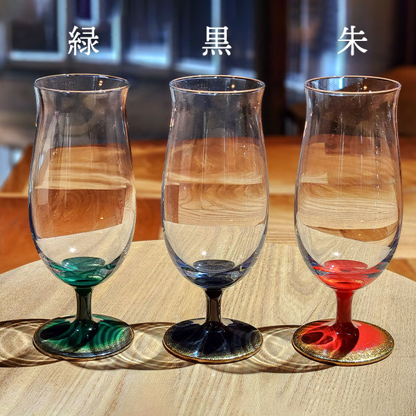 楽天市場 丸嘉小坂漆器店 ガラス 漆器 すいとうよ くつろぎビールグラス 送料込 沖縄別途240円 木曽漆器 Naganoマルシェ